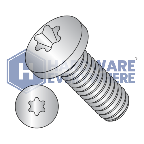6-32 x 1 1/8 MACHINE SCREWS / Torx / Pan Head / 18-8 Stainless / Plain