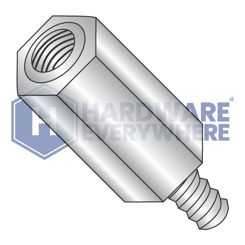 6-32 x 9/16 STANDOFF HEX MALE/FEMALE / Stainless Steel / Plain