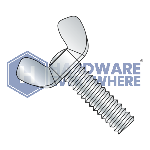 10-24 x 3/4 WING SCREWS / Steel / Zinc / Type A/Cold Forged