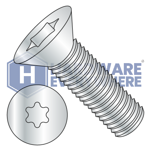 M3 x 12 METRIC MACHINE SCREWS / Torx / Flat Head / Steel / Zinc