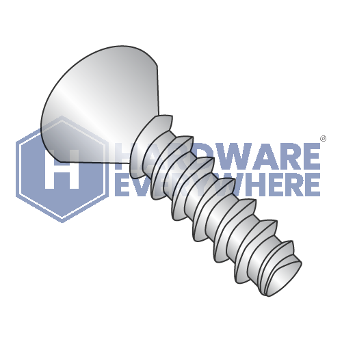 1/4-10 X 3/4 Thread Forming Screws / Phillips / Flat Head / 18-8 Stainless / Plain / Plastite (Blunt Tip) Alternate 48-2