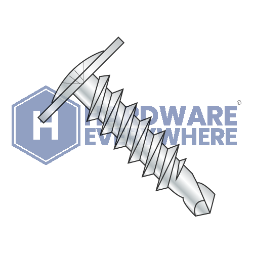 #6 x 1 1/4 SELF DRILLING SCREWS / Phillips / Mod Truss Head / Steel / Zinc