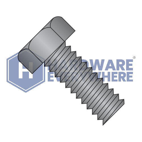6-32 x 1/4 MACHINE SCREWS / Unslotted / Hex Head / Steel / Black Oxide