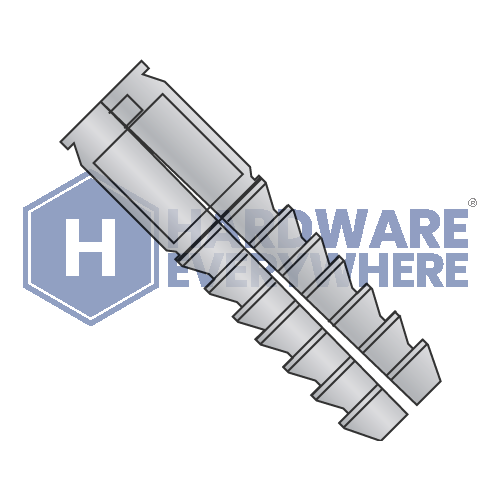 1/4 X 1 Short Lag Screw Shields Zinc Die Cast