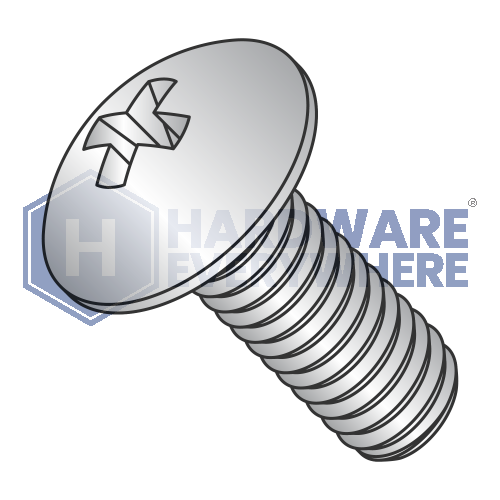 M3 x 20 METRIC MACHINE SCREWS / Phillips / Truss Head / A2 Stainless / Plain