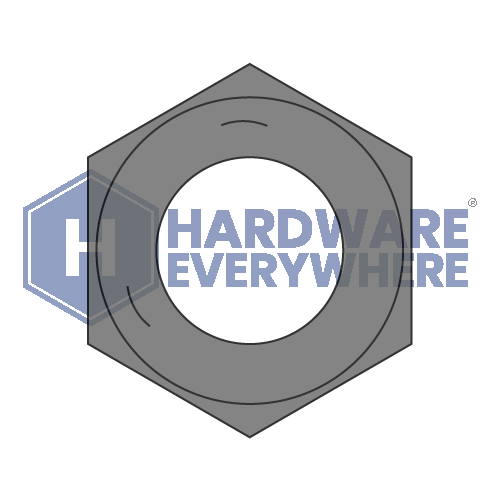 1/2-13 FINISHED HEX NUTS / Grade 5 / Hot Dipped Galvanized