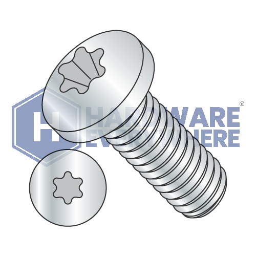 6-32 x 3/4 MACHINE SCREWS / Torx / Pan Head / Steel / Zinc