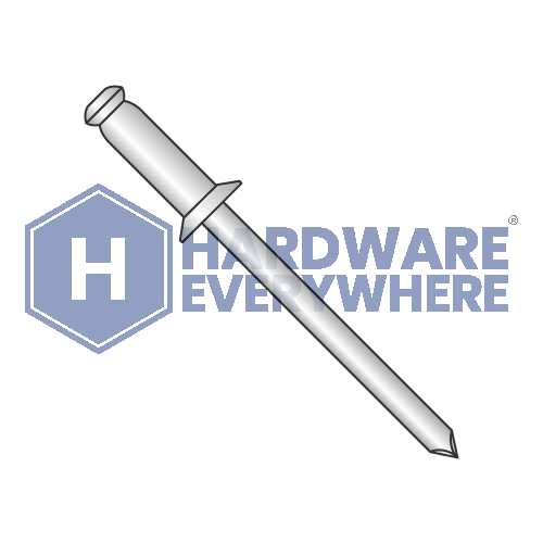 3/16X.12-.25  Countersunk Aluminum Rivet With Aluminum Mandrel